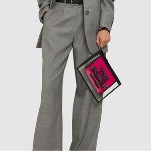 Marc Jacobs The Pouch Bag pink black purse handbag clutch zipper